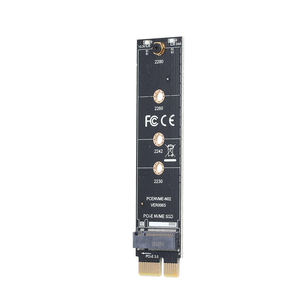 PCI-E to NVME M.2 Adapter Card SSD Card Reader Support
