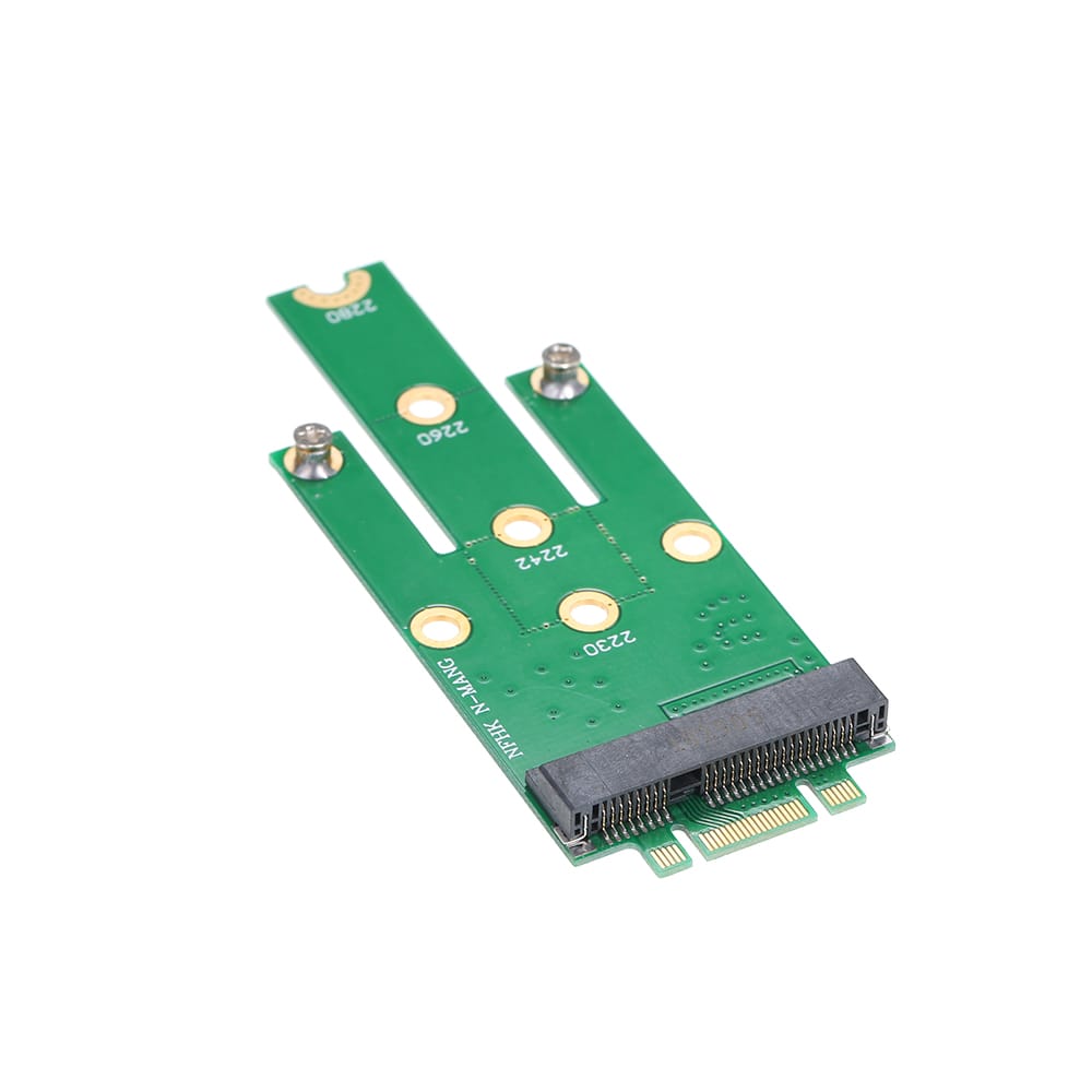 MSATA to NGFF Adapter Card Motherboard SATA to M.2 NGFF MSSD