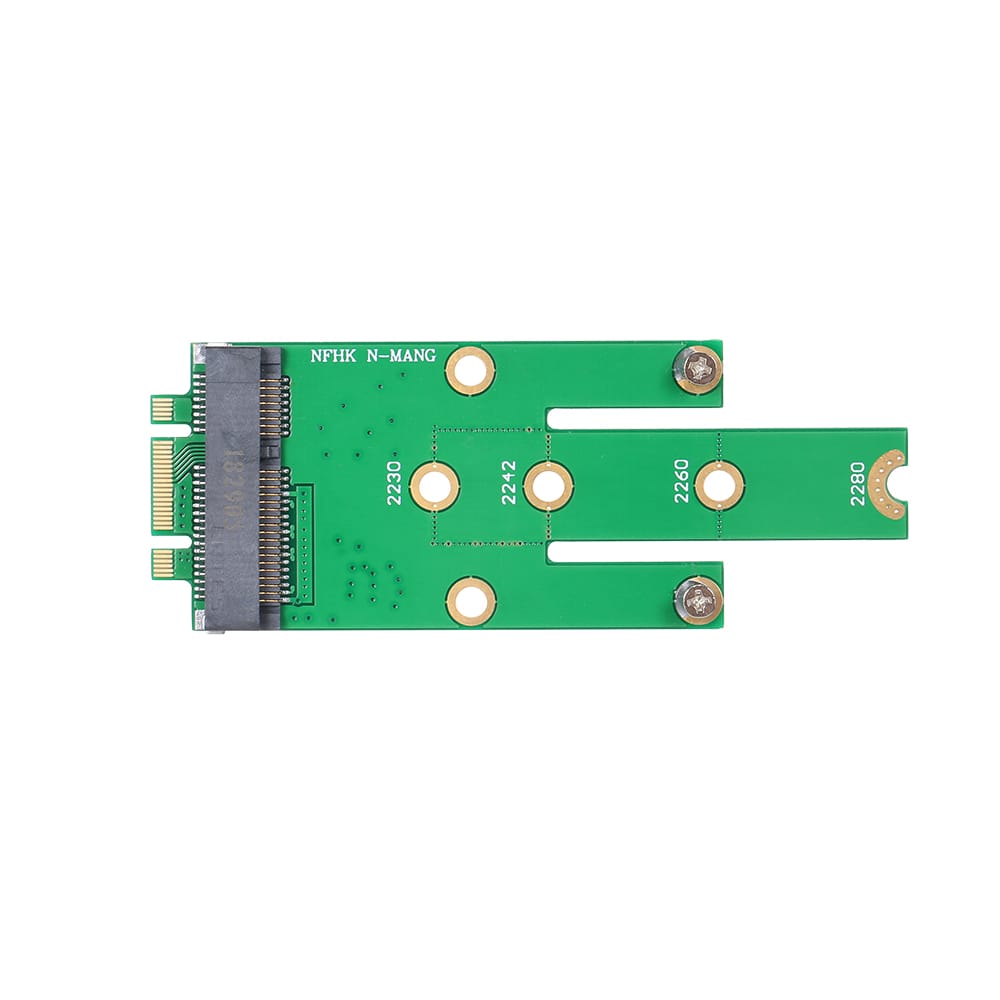 MSATA to NGFF Adapter Card Motherboard SATA to M.2 NGFF MSSD
