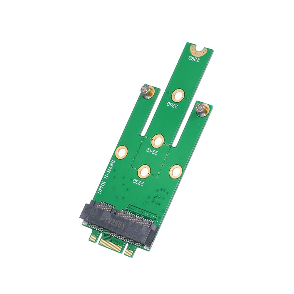 MSATA to NGFF Adapter Card Motherboard SATA to M.2 NGFF MSSD