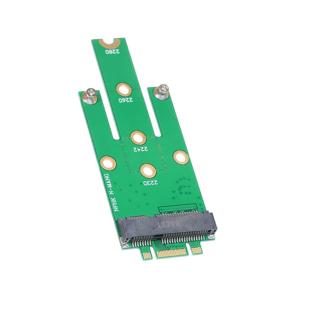 MSATA to NGFF Adapter Card Motherboard SATA to M.2 NGFF MSSD