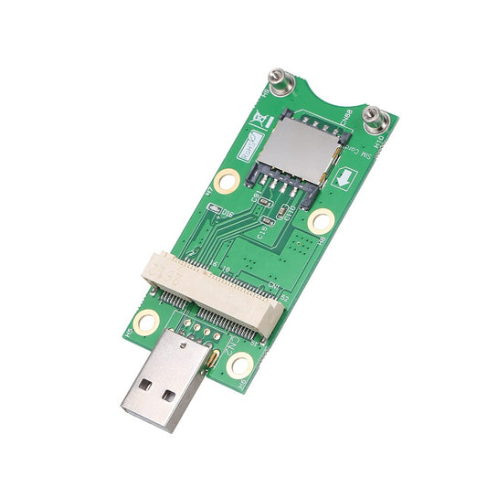 Mini PCI-E to USB with SIM Card WWAN Adapter Card 3G/4G