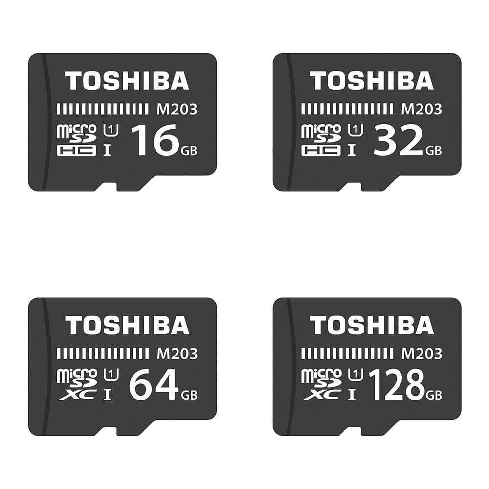 TOSHIBA Micro SD Card 64G TF Card U1 C10 M203 100MB/s - 64GB