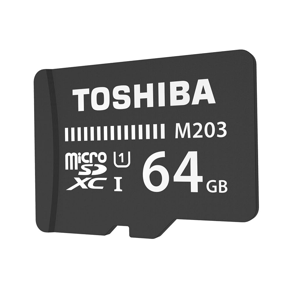 TOSHIBA Micro SD Card 64G TF Card U1 C10 M203 100MB/s - 64GB