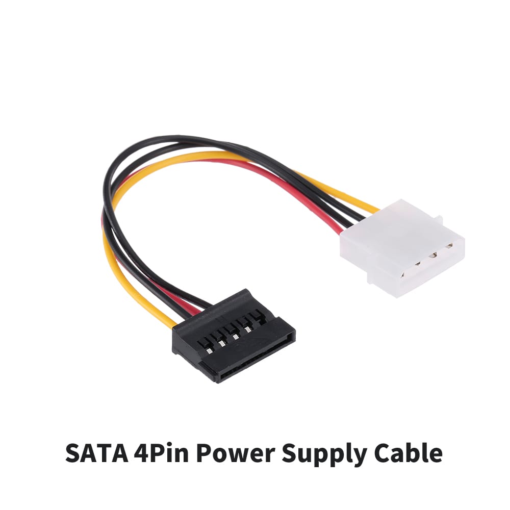 SATA Power Cable 4PIN SATA HDD Hard Drive Power Cord