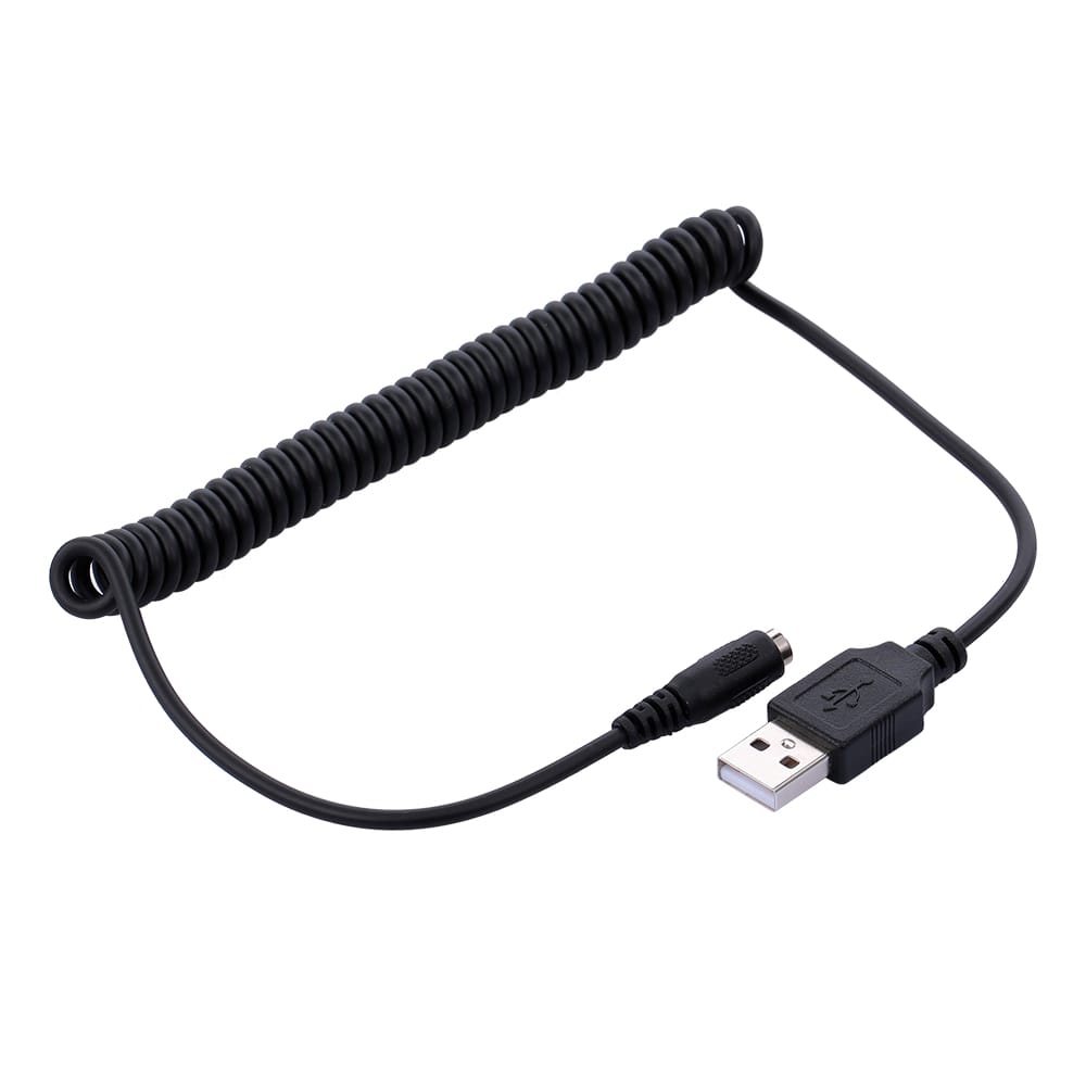 USB Male to DC 3.5 x 1.1 Female Power Cable Spring Power