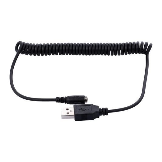 USB Male to DC 3.5 x 1.1 Female Power Cable Spring Power