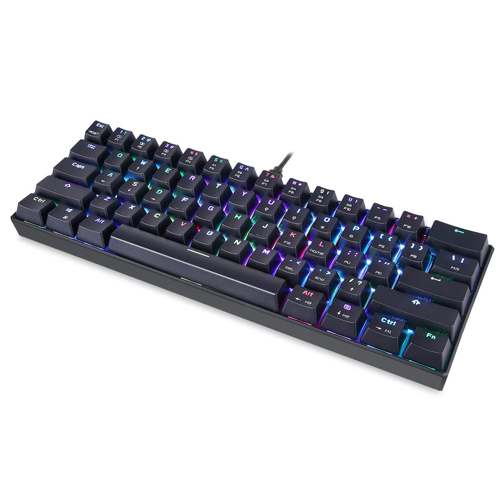 MOTOSPEED CK61 RGB Mechanical Gaming Keyboard OUTMU Blue