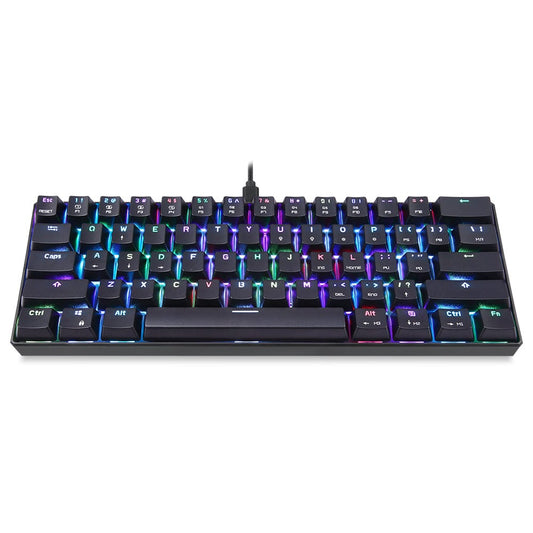 MOTOSPEED CK61 RGB Mechanical Gaming Keyboard OUTMU Blue