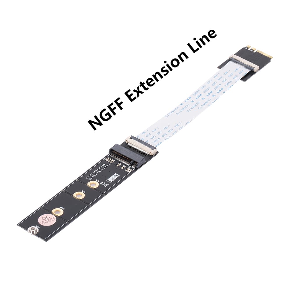 NGFF M.2 Key M to Key A+E Extension Cable NGFF Adapter Card