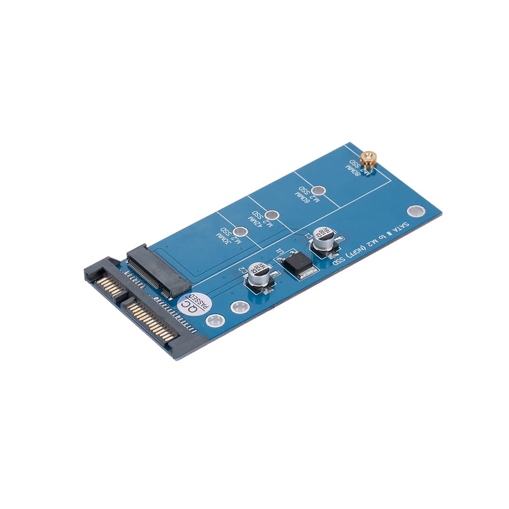 NGFF M.2 SSD to SATA 3.0 Adapter Card Converter for