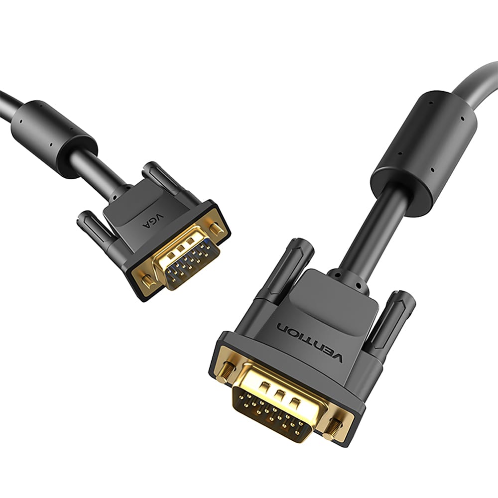 Vention VGA Cable 3+6 VGA Male to Male Cable with HD 1080P - 1m