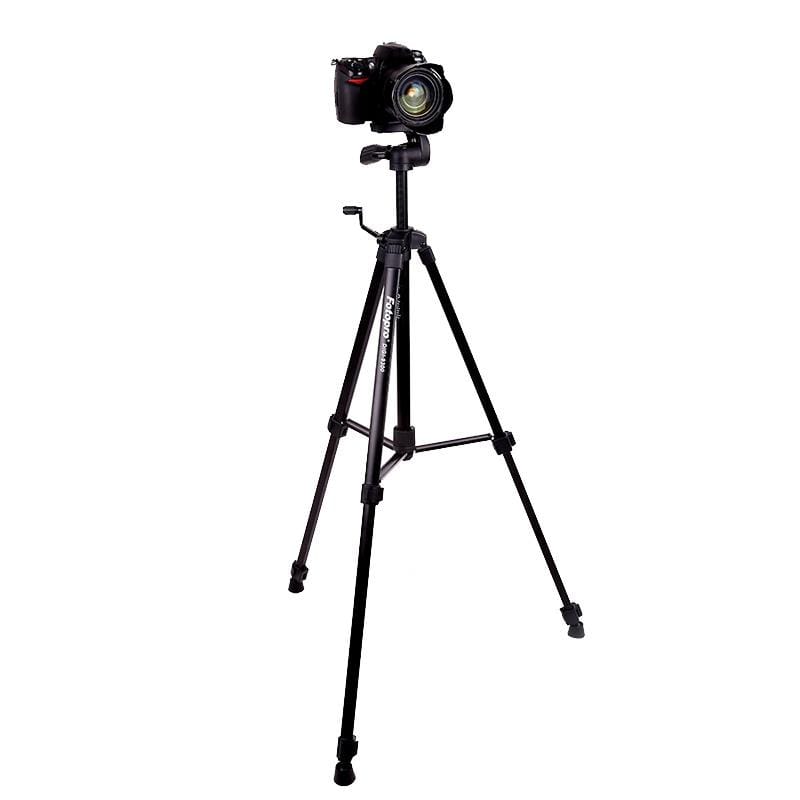 Fotopro DIGI-9300 Adjustable 565mm-1570mm 4kg Burden Three-dimensional Head Aluminium Alloy Tripod Holder Stand Mount with Carry Bag for Card Machine & DSLR & DV Digital Camera