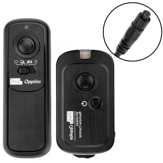 Pixel Oppilas 2.4GHz Wireless Shutter Remote Control for Olympus E1 / E3 / E5 / E10 / E20 (Black)