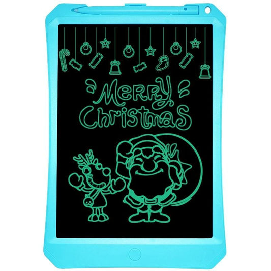 11 inch LCD Monochrome Screen Rough handwriting Writing Tablet High Brightness Handwriting Drawing Sketching Graffiti Scribble Doodle Board for Home Office Writing Drawing (Blue)