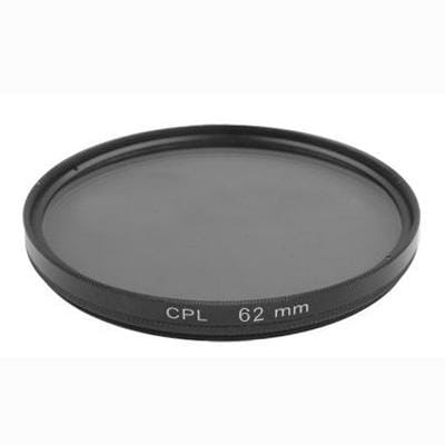 62mm Camera CPL Filter Lens (Black)