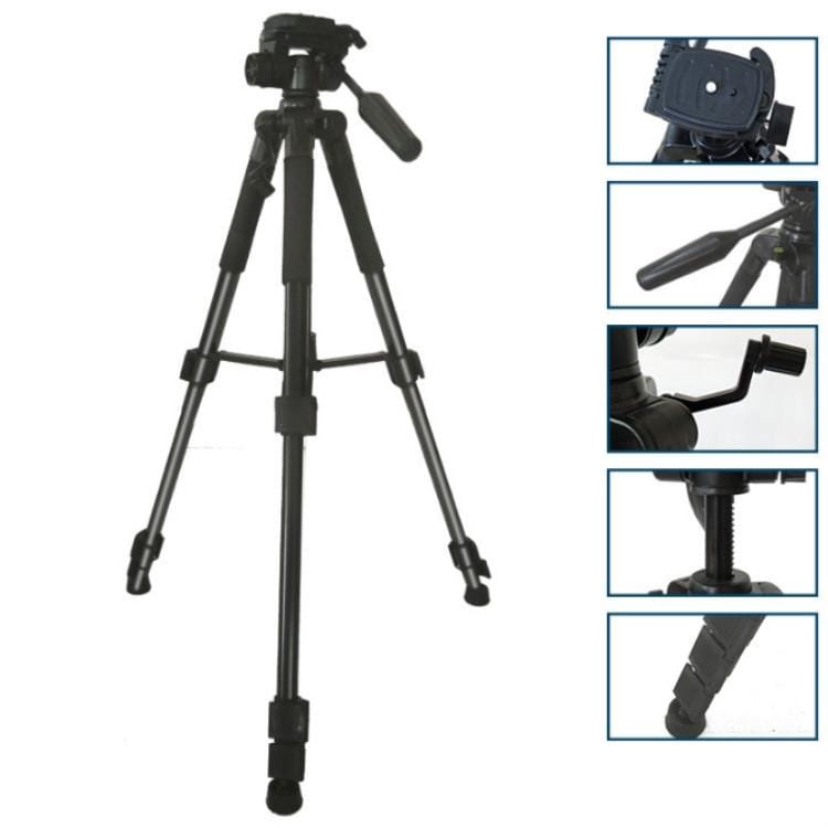 ET-668 Mobile Phone Camera Photography Tripod Live Support (Red)