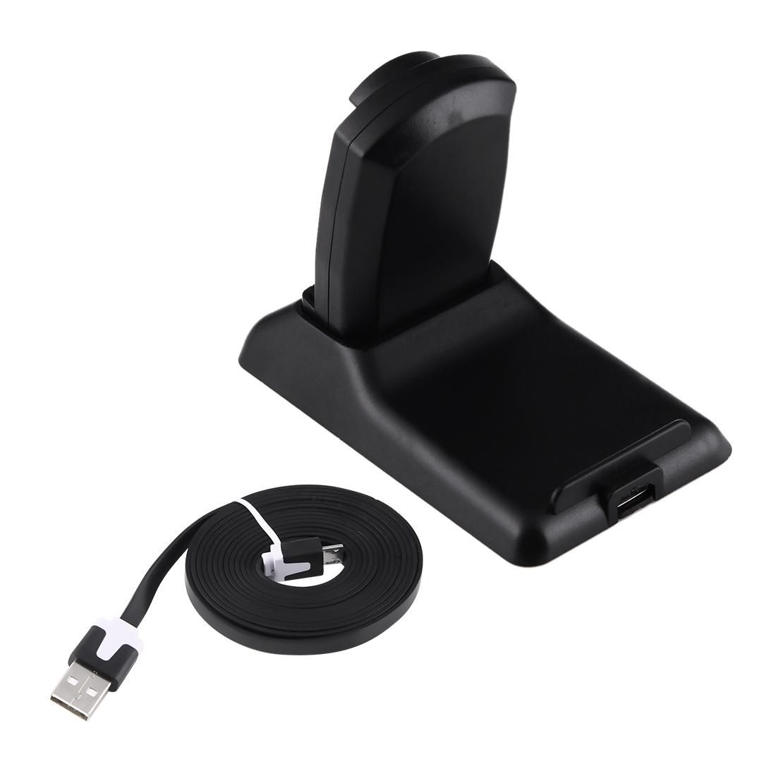 2 in 1 for Fitbit Blaze Charging Stand + Phone Holder, Cable Length: about 1.5m, DC 5V (Black)