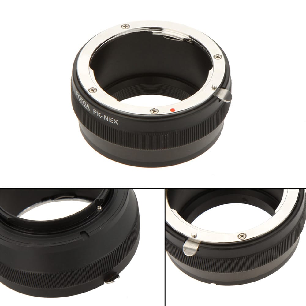 Fotga PK-NEX Adapter Digital Ring for Pentax PK K Mount Lens