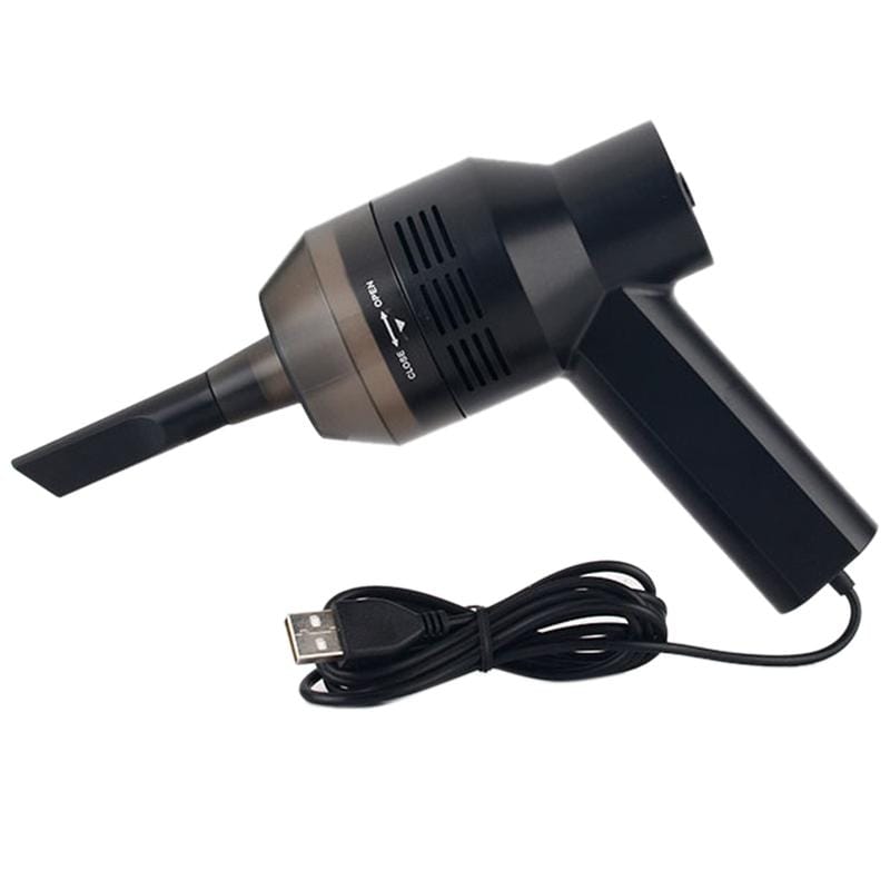 HK-6019A 3.5W Portable USB Powerful Suction Cleaner Computer Keyboard Brush Nozzle Dust Collector Handheld Sucker Clean Kit for Cleaning Laptop PC / Pets, USB Cable Length: 1.8m, DC 5V