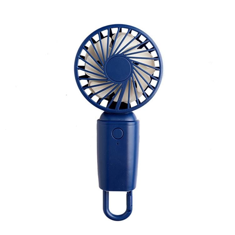 Portable Mini USB Rechargeable Silent Handheld Fan (Blue)