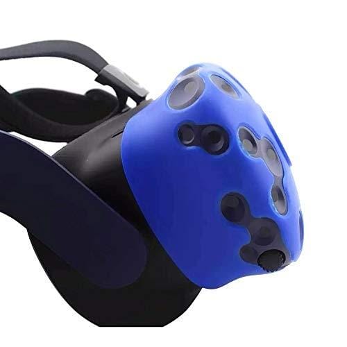 4PCS Silicone Shell Silicone Skin Cover Protector for  Vive PRO Headset (Blue)