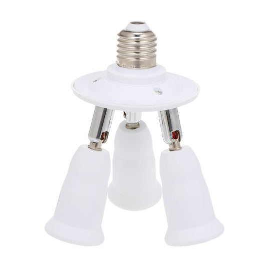 3 in 1 Light Socket Splitter E26/27 Adapter Converter for - 3in1