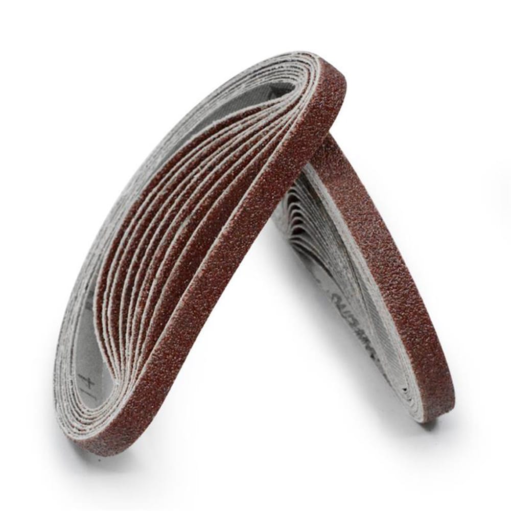 10pcs 10x330mm Abrasive Sanding Belts 120 Grit Sanding - 120
