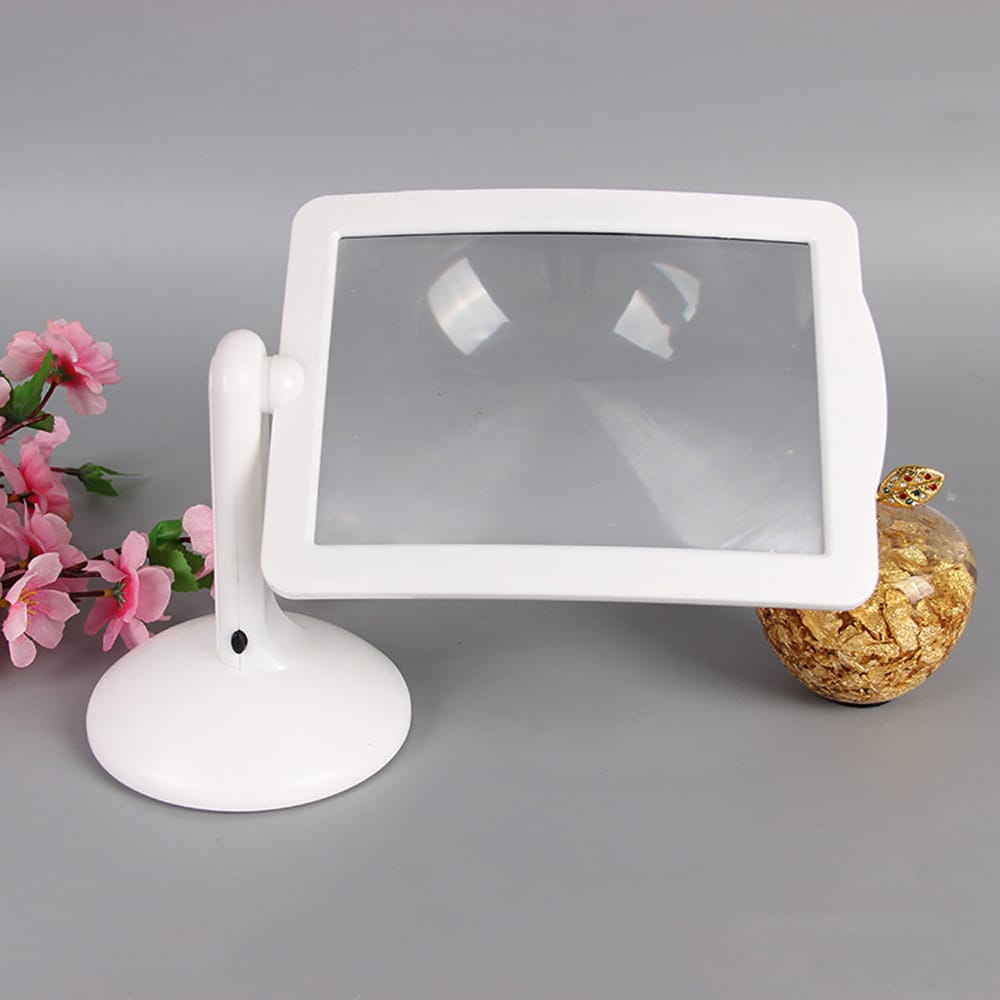 3X Magnifier Bright LED Reading Auxiliary Magnifier Rotary