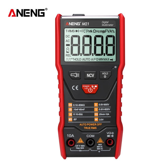 ANENG M21 Digital Auto Multimeter Meter with Backlight 6000