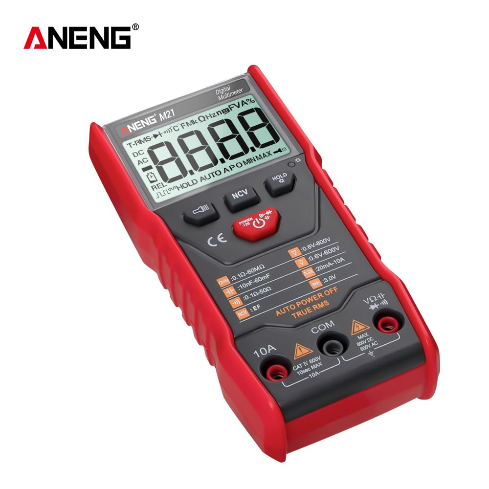 ANENG M21 Digital Auto Multimeter Meter with Backlight 6000