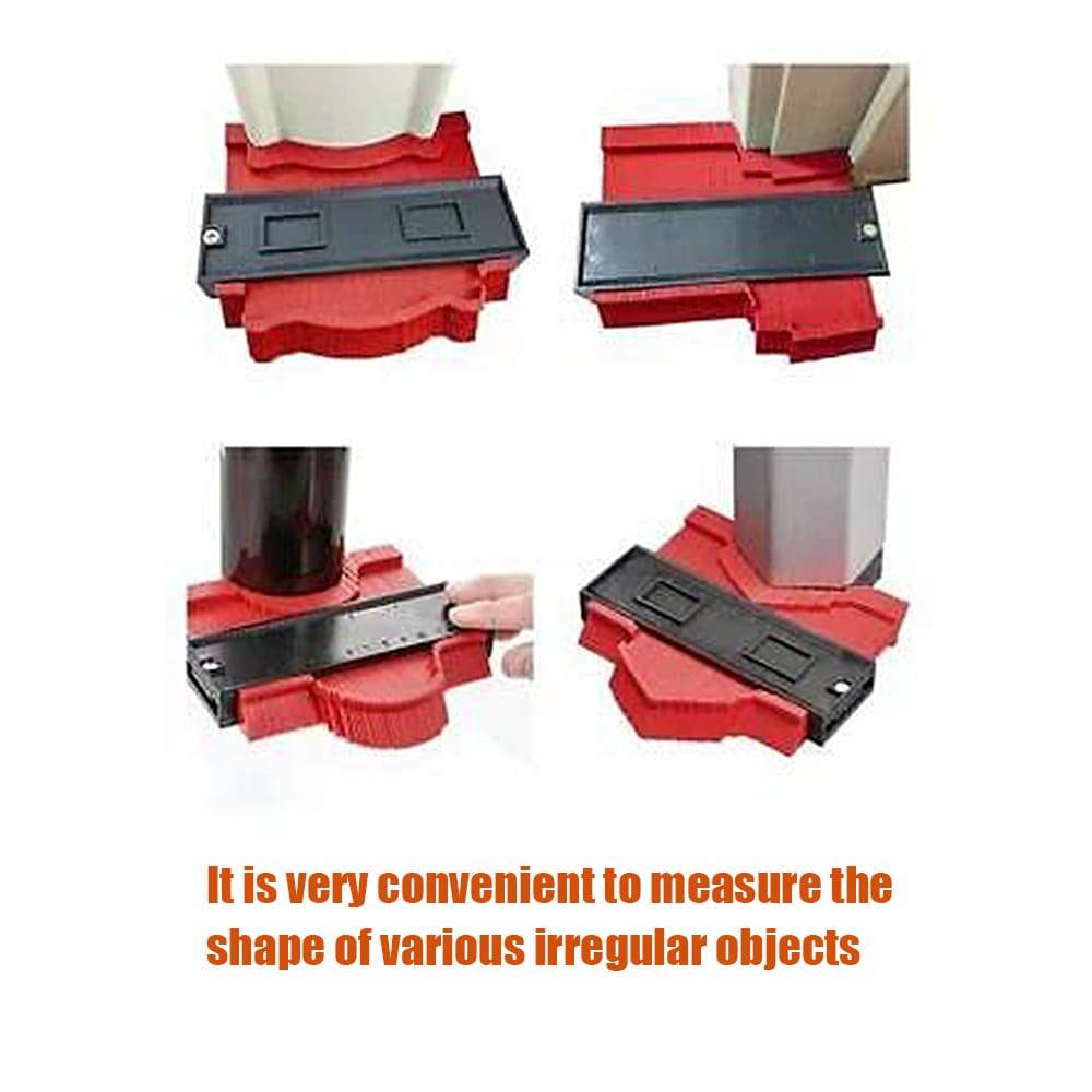 Contour Gauge Precisely Measure Profile Gauge Measuring - 12cm