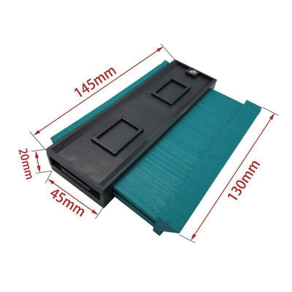 Contour Gauge Precisely Measure Profile Gauge Measuring - 12cm