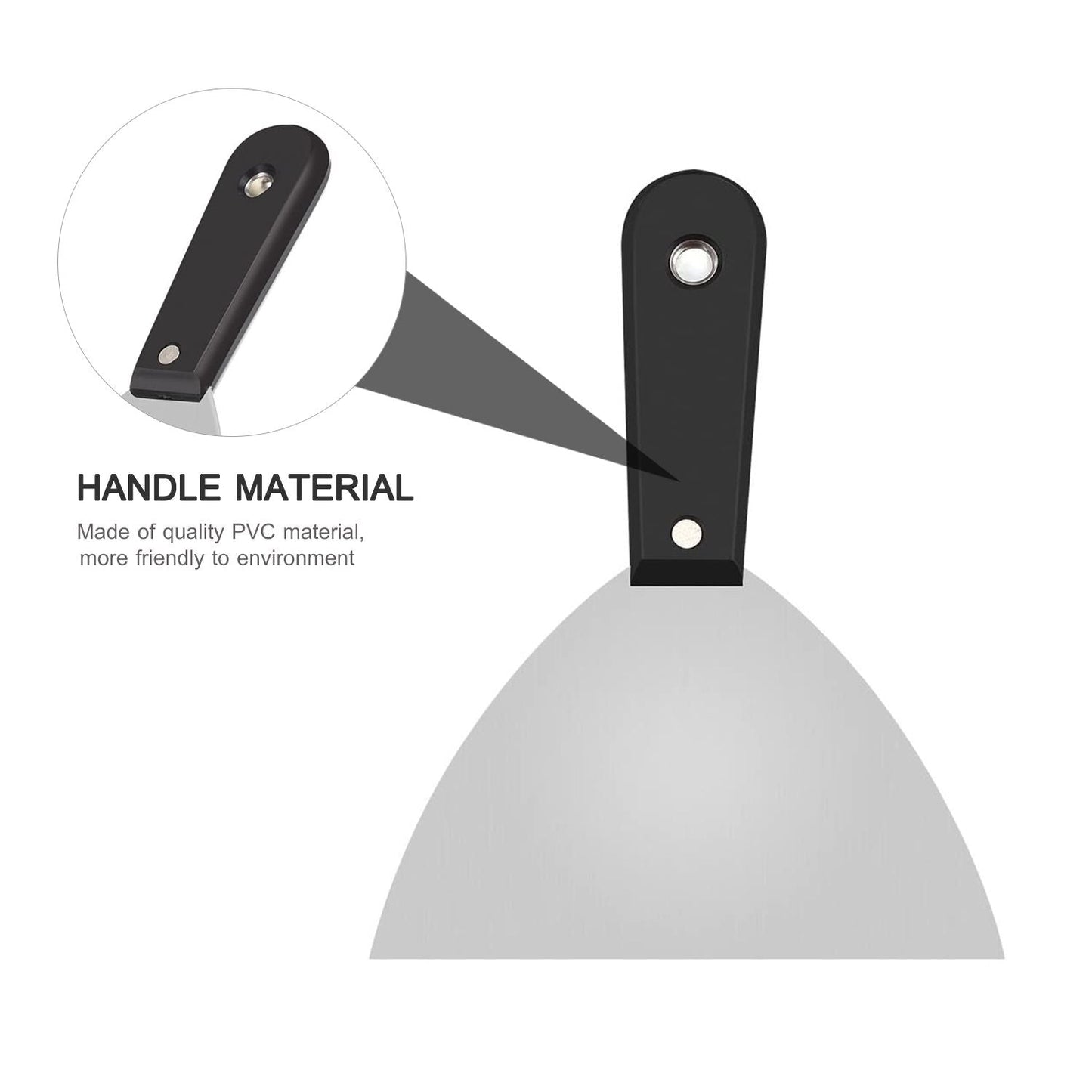 PENGGONG 7Pcs Portable Putty Knife Set Multiple