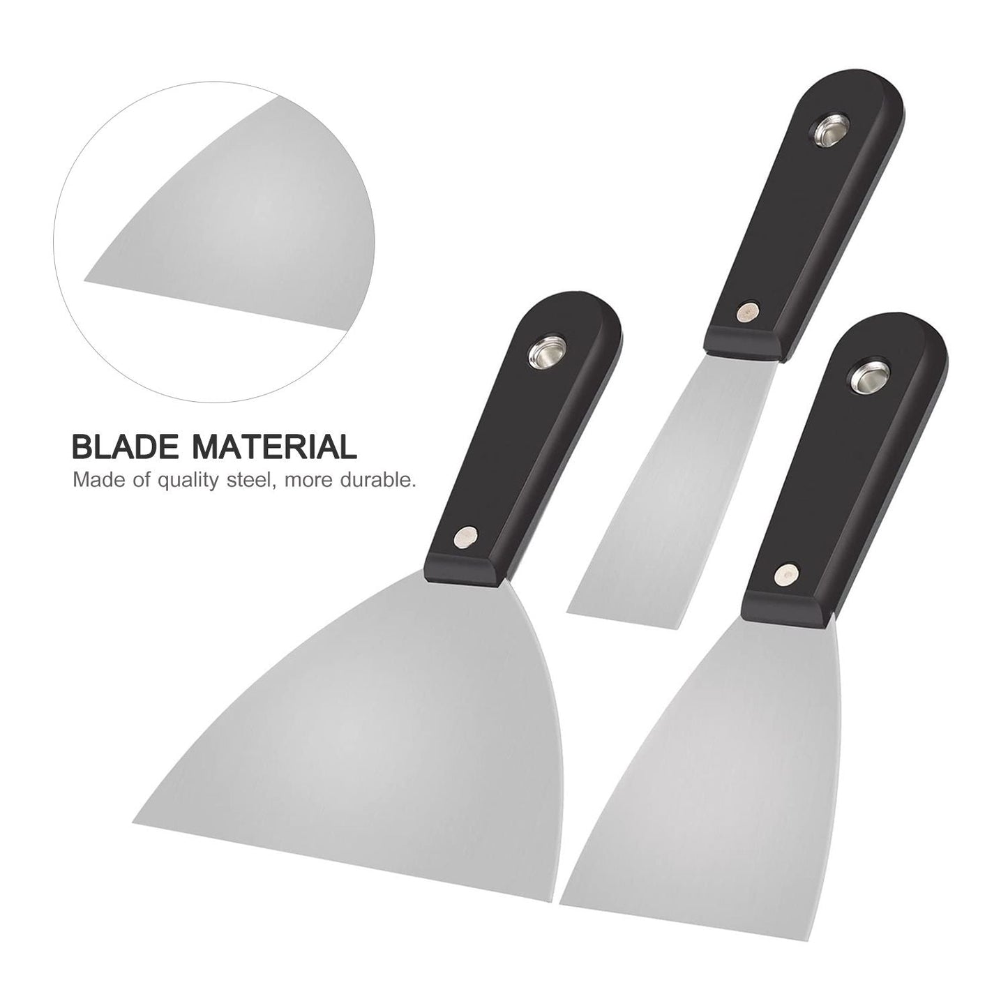 PENGGONG 7Pcs Portable Putty Knife Set Multiple