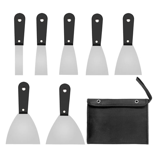 PENGGONG 7Pcs Portable Putty Knife Set Multiple