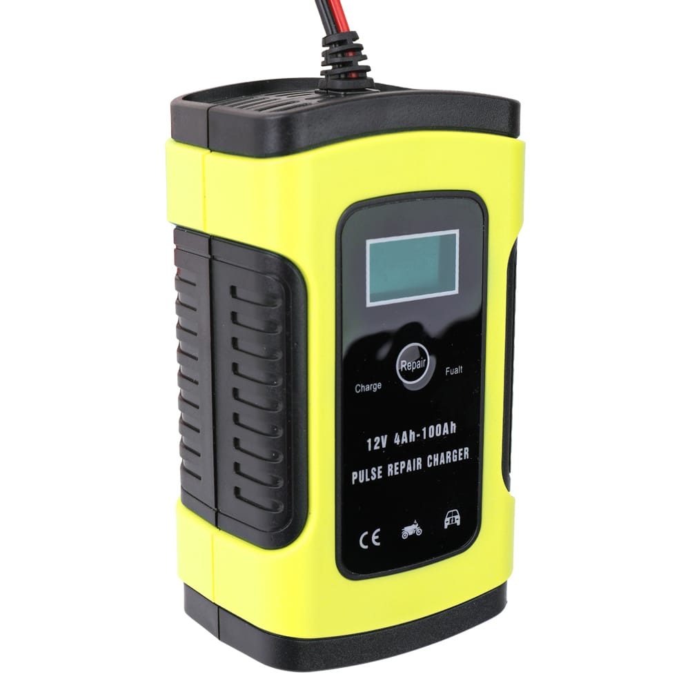 12V 6A Full Automatic Car Battery Charger Intelligent Fast - EU Plug