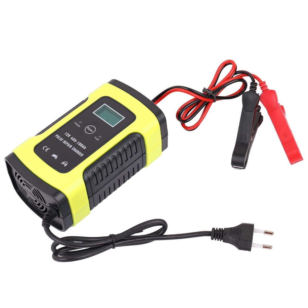 12V 6A Full Automatic Car Battery Charger Intelligent Fast - EU Plug