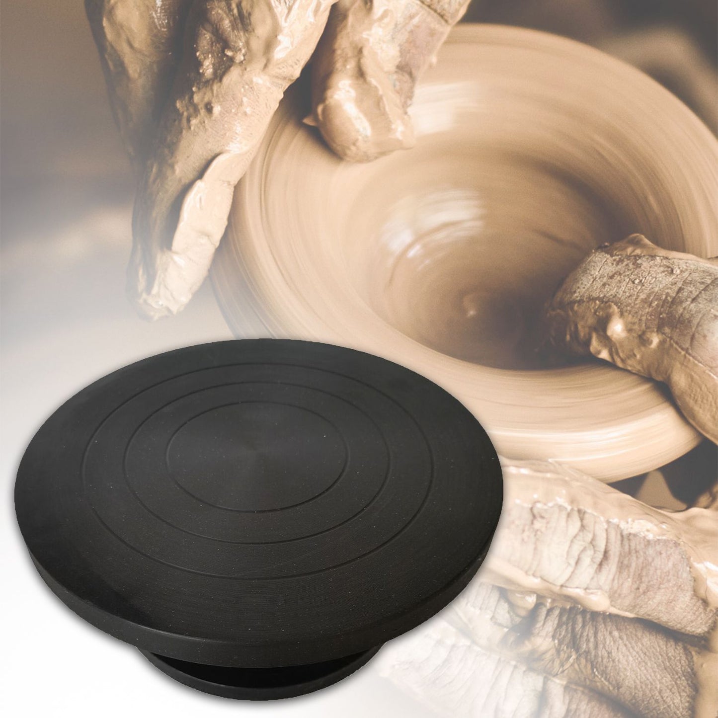 Art Supply 12in Diameter Sculpting Wheel Mini Clay Making - 30cm