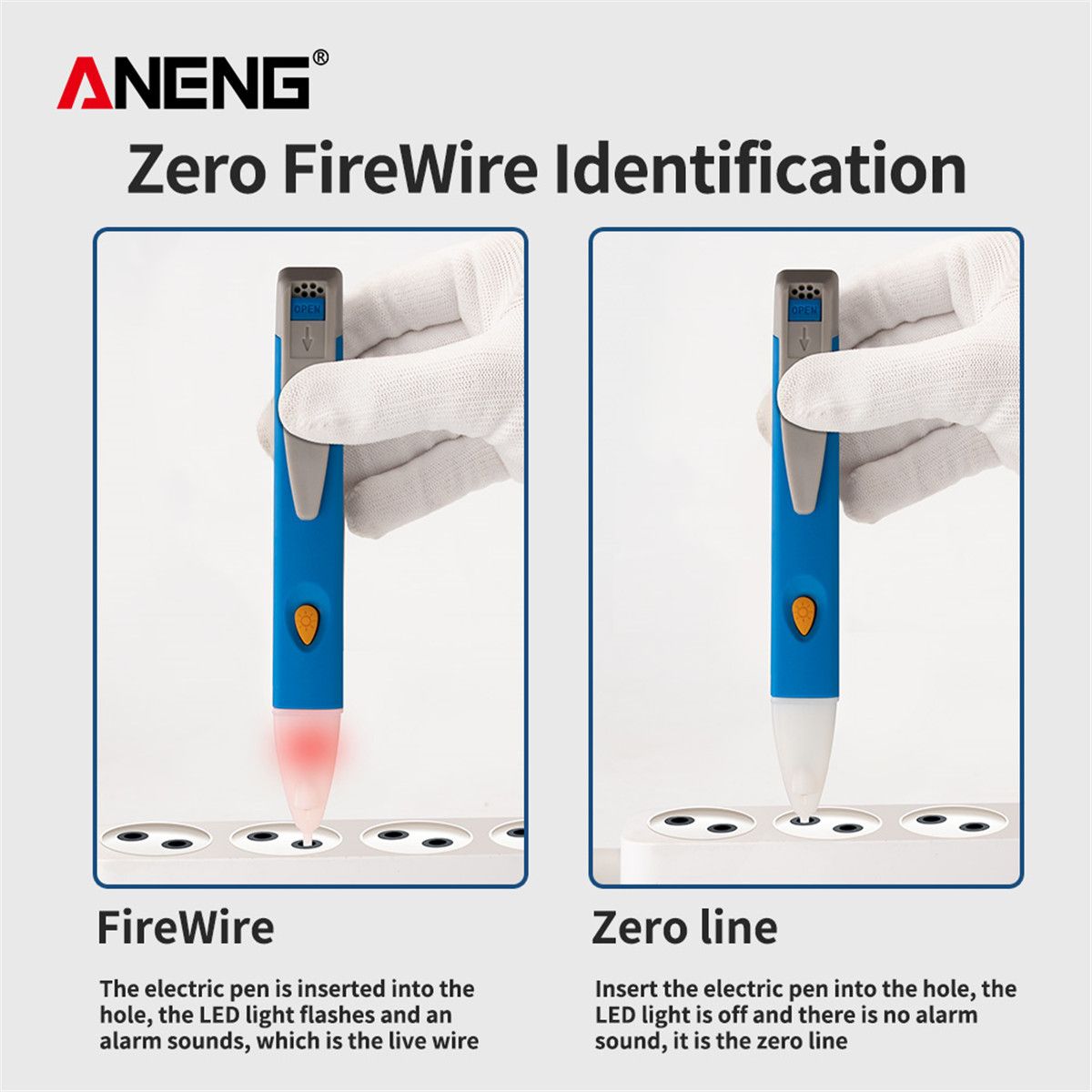 ANENG VD02 Non-Contact Voltage Tester AC Voltage Detector