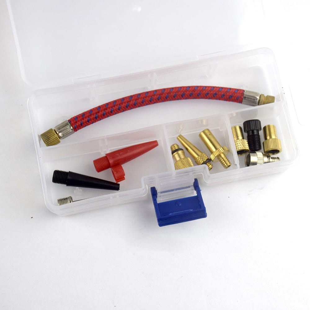 11Pcs/Set Airbed Pump Hose Adapter Nozzle Valve Air