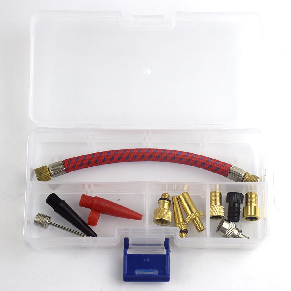 11Pcs/Set Airbed Pump Hose Adapter Nozzle Valve Air