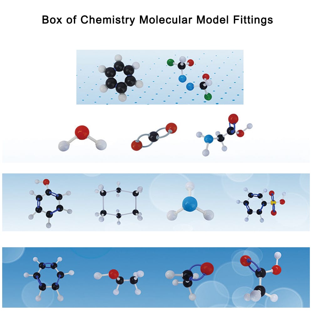PP Chemistry Molecular Model Kit Organic and Inorganic