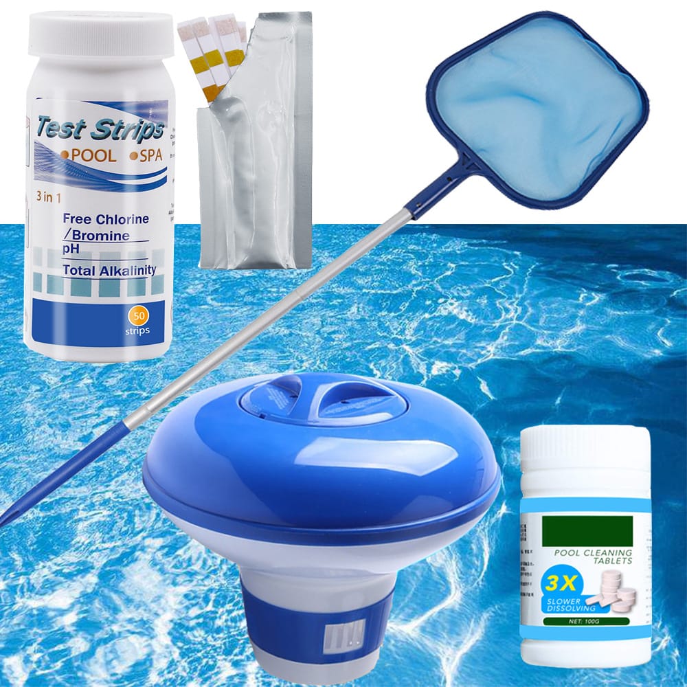Swimming Pool Cleaning Kit Accessories Garden Pond Test
