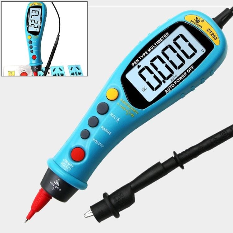Mini Automatic Portable Digital Display High Precision Pen Style Multimeter for Current Voltage Resistance Induction