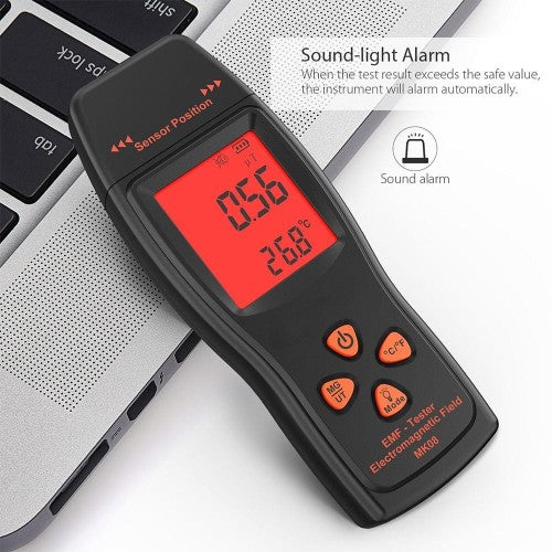 EMF Meter Handheld Mini Digital LCD EMF Detector - EMF Meter