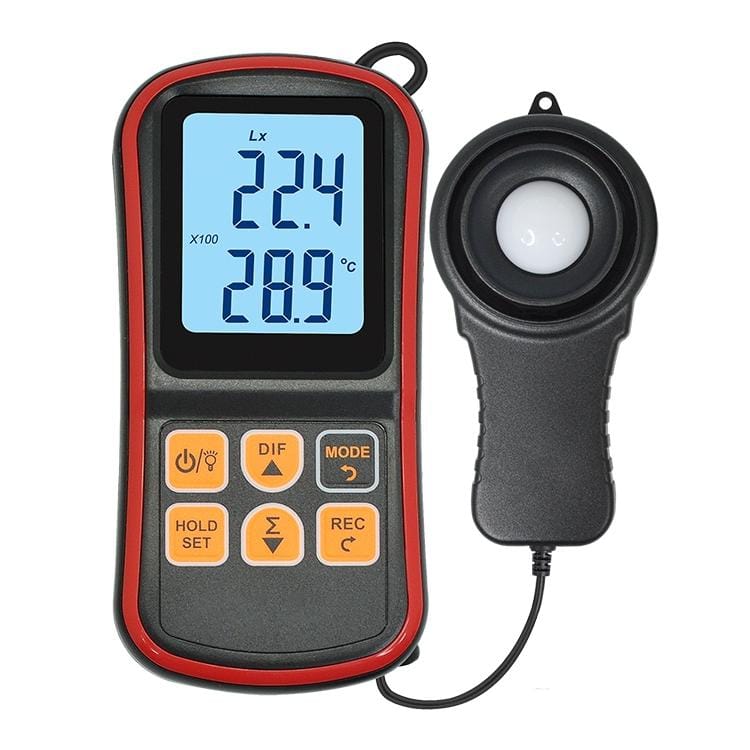 Illuminometer BENETECH GM1030 Portable Split Digital Illuminometer LUX Meter– UNIQKART