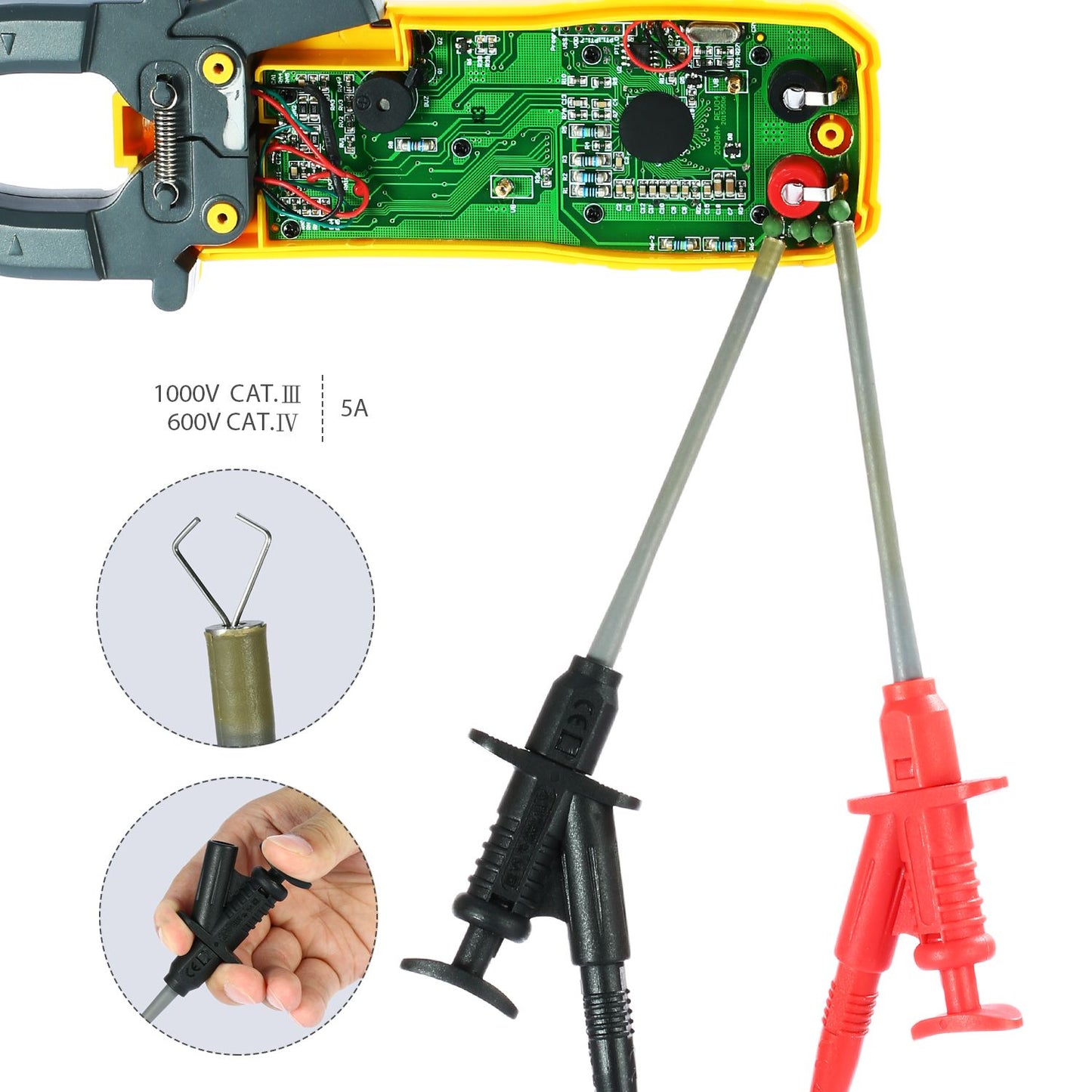 Meterk MK30 21pcs Electronic Test Lead Kits Multimeter Lead