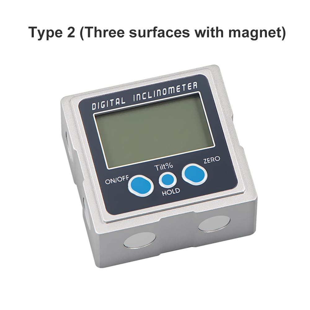 Multi-functional Digital Inclinometer Zinc Alloy Shell 360� - Type 2