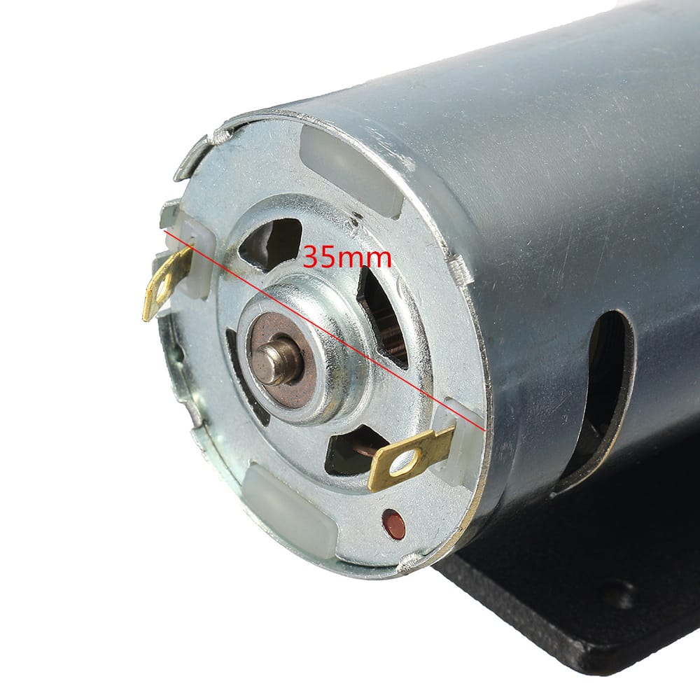 DC 12V-36V Lathe Press 555 Motor with Miniature Hand Drill - 1
